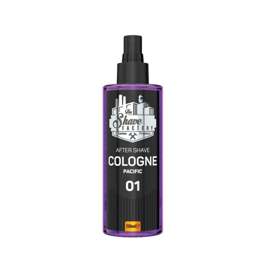 shave factory cologne - great smelling hygiene product - perfect for using after a shave or skin fade - prevents fungal infections like ring worm