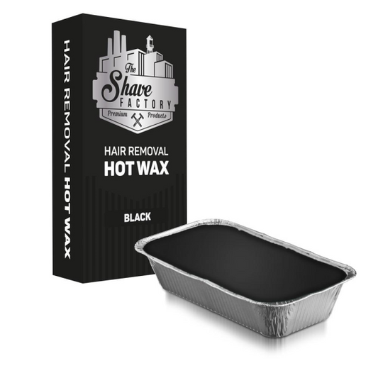 The Shave Factory Black Hot Wax – Professional Hair Removal Wax