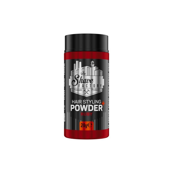 matt hair styling powder - helps hair appear thicker and give it a textured matt hold 